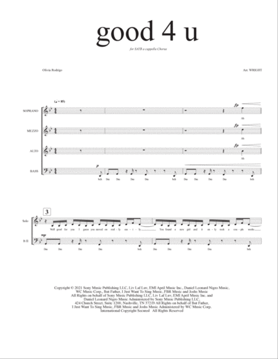 Good 4 U Divisi scores gallery preview page 2