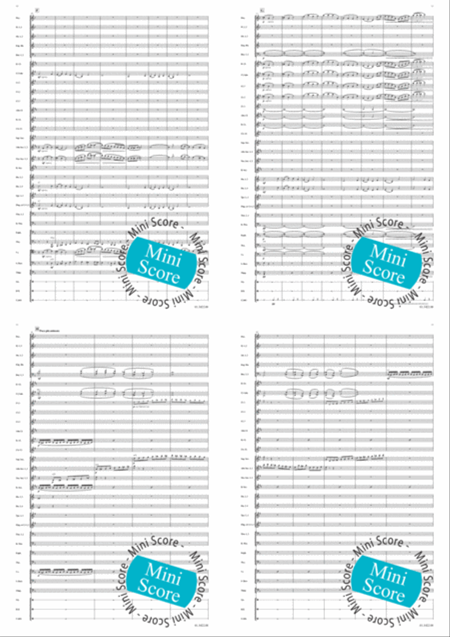Voyevoda Overture Concert Band scores gallery preview page 5