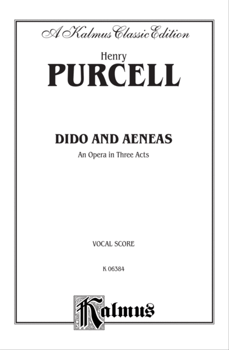 Dido and Aeneas