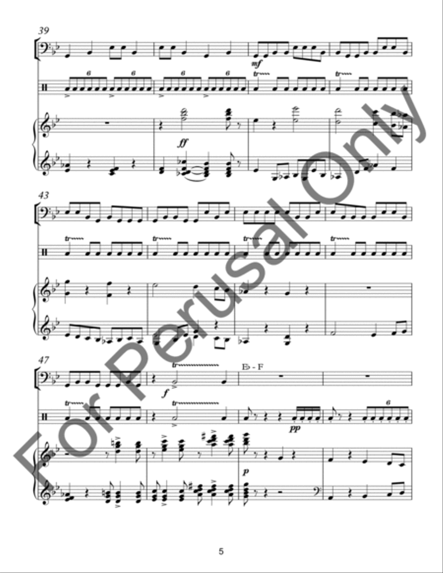 March To The Scaffold March To The Scaffold Percussion scores gallery preview page 6