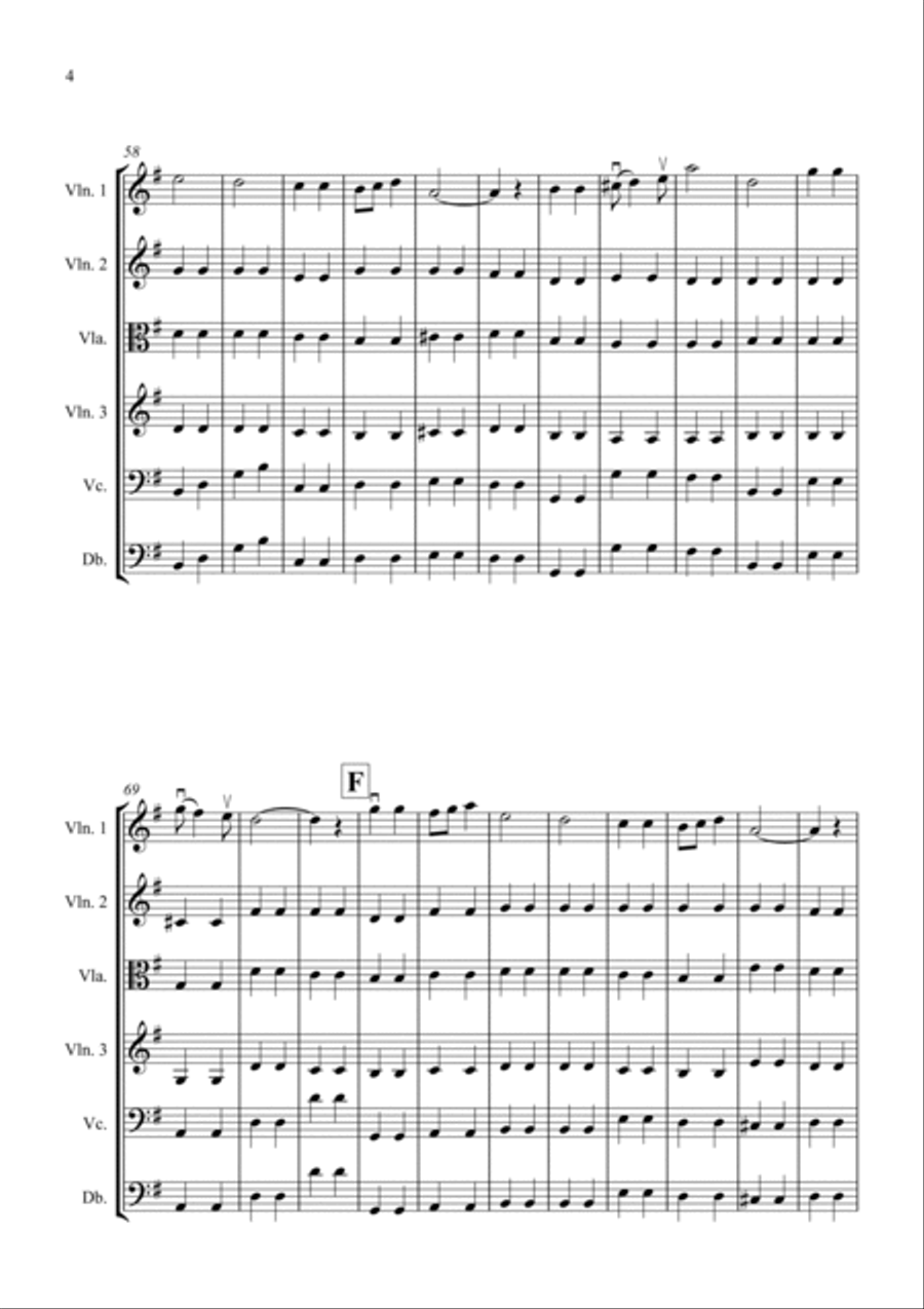 Land of Hope and Glory for String Orchestra String Orchestra scores gallery preview page 4