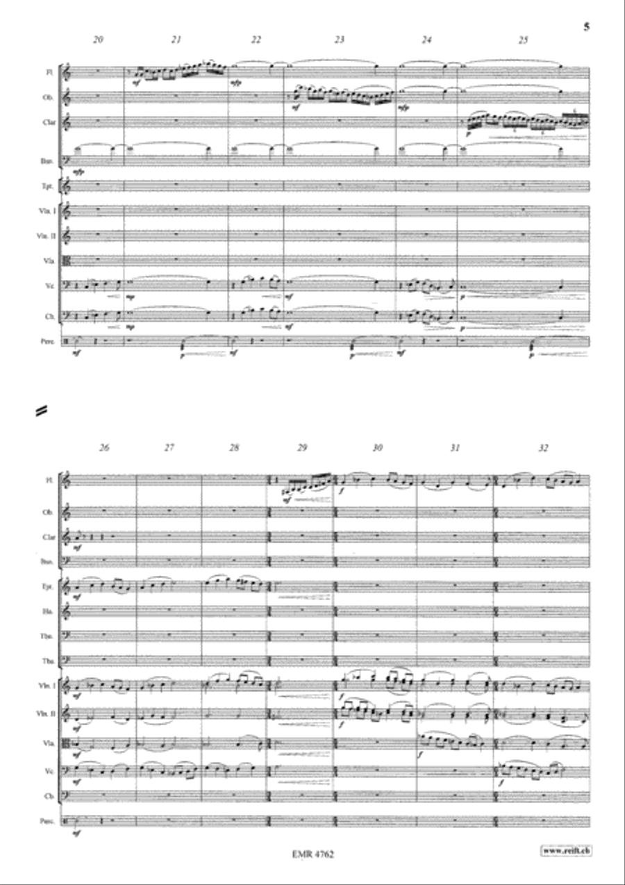 Sinfonietta Burlesca Orchestra scores gallery preview page 5