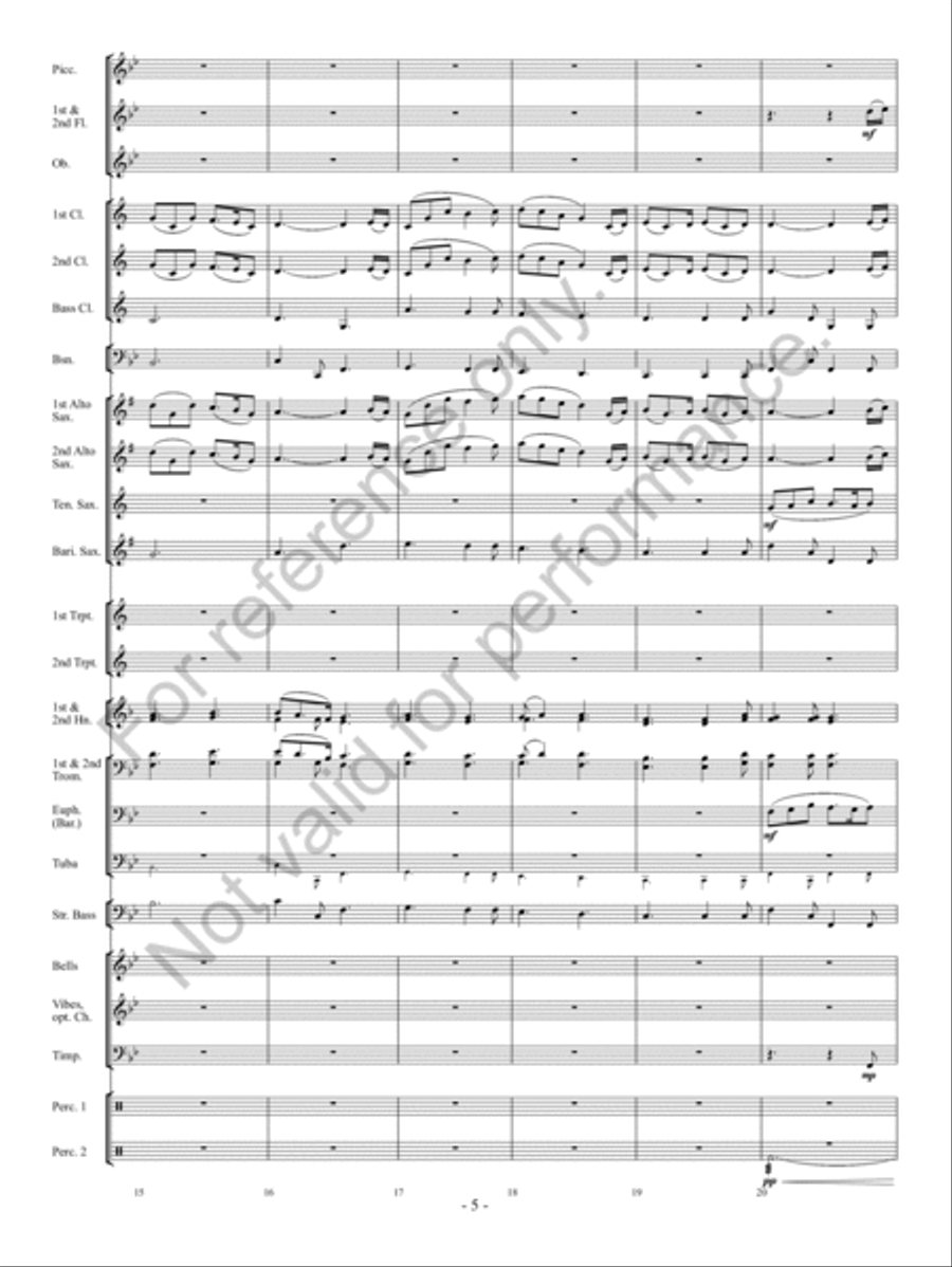 As Spring Arrives As Spring Arrives Concert Band scores gallery preview page 4
