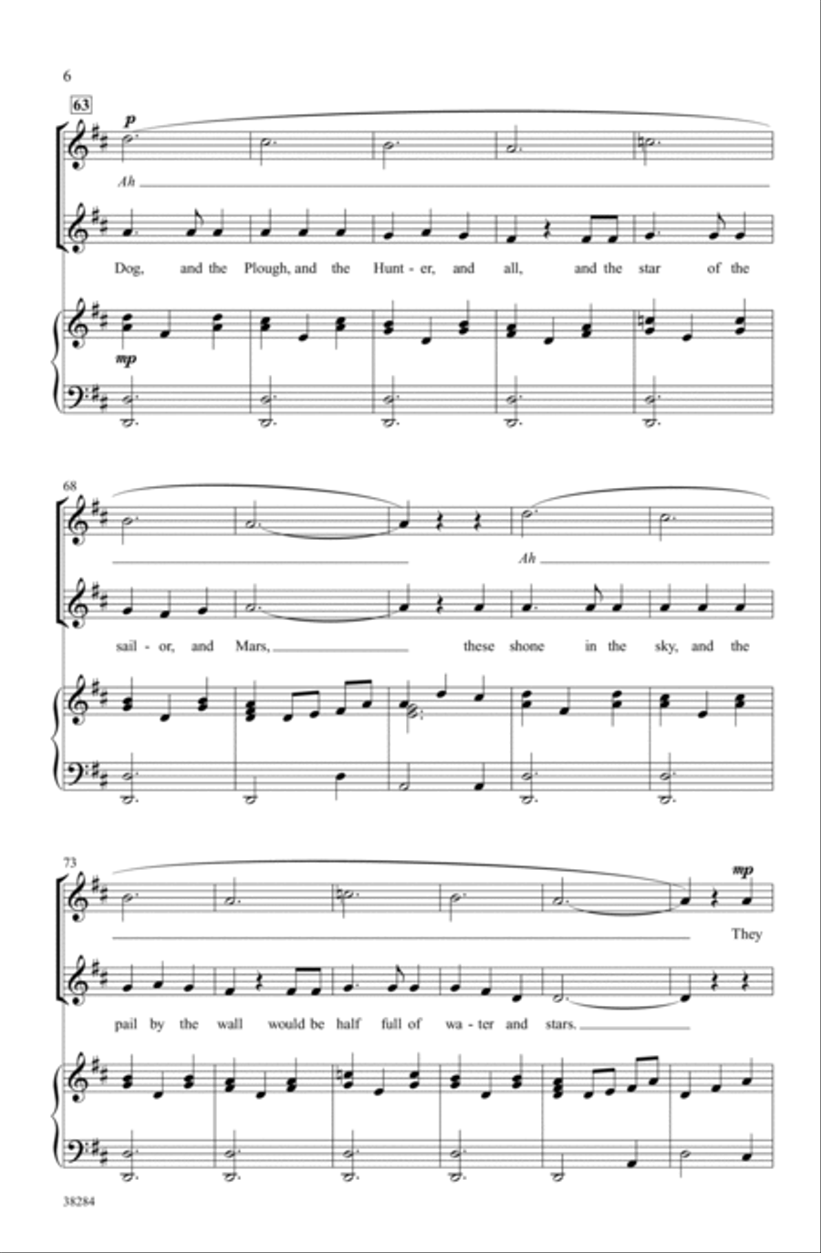 Star Dance Choir scores gallery preview page 5