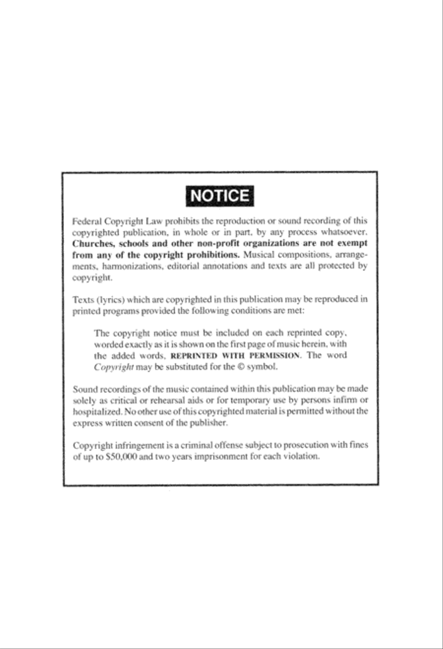 Now Thank We All Our God Now Thank We All Our God 4-Part scores gallery preview page 3