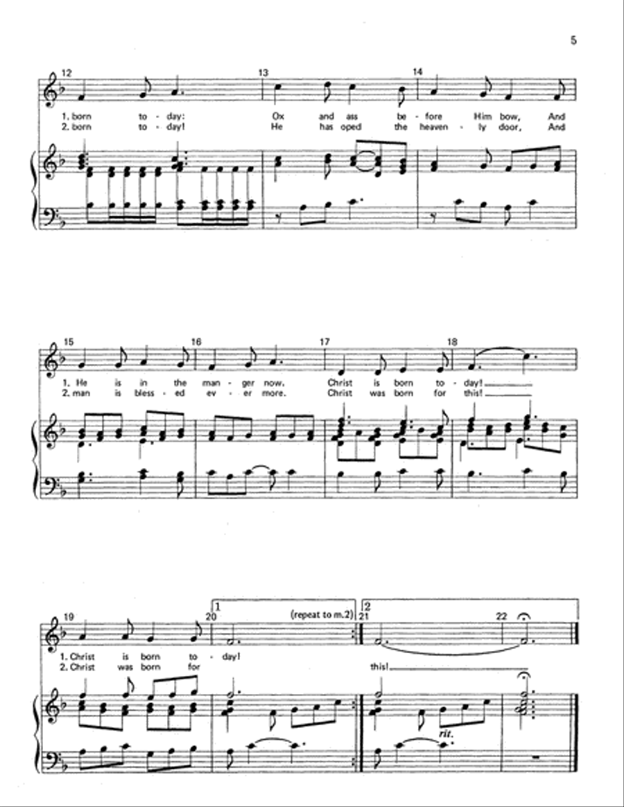 Ring Out Christmas Joy Choir scores gallery preview page 7