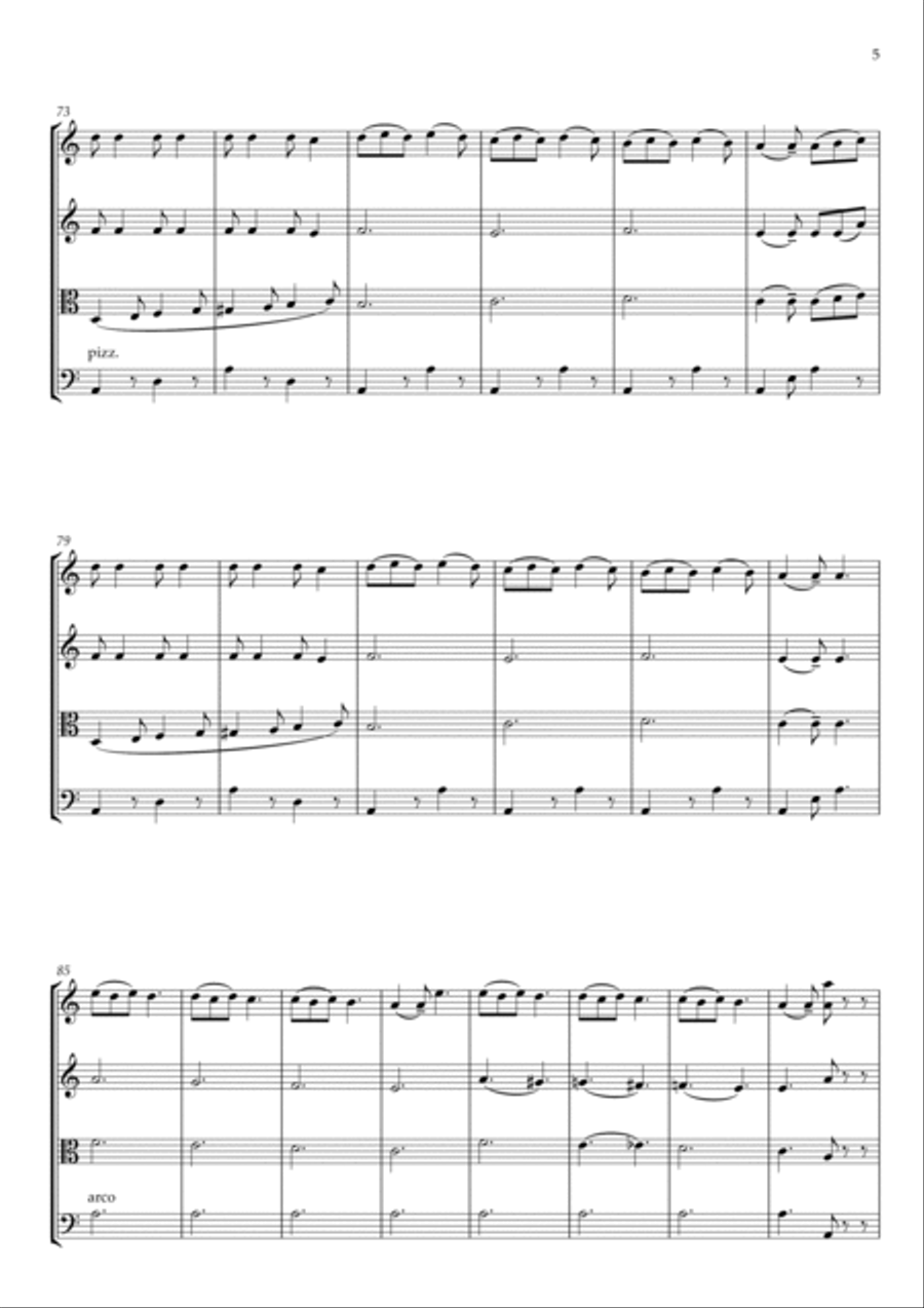 Mount Alagyaz String Quartet scores gallery preview page 5