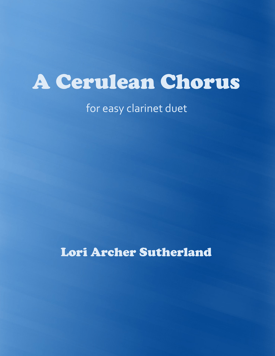 A Cerulean Chorus Choir scores gallery preview page 1