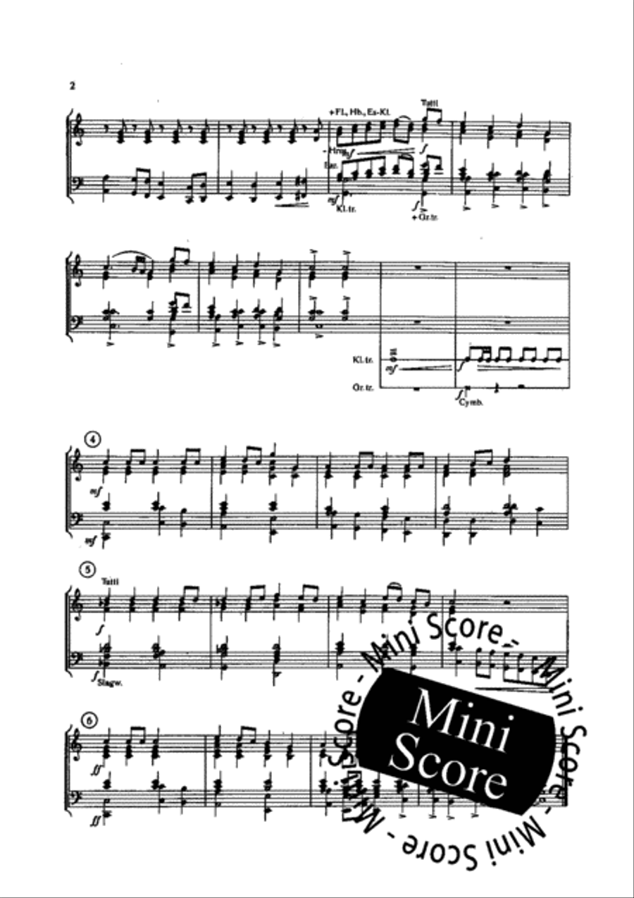 Serenata Semplice Concert Band scores gallery preview page 4