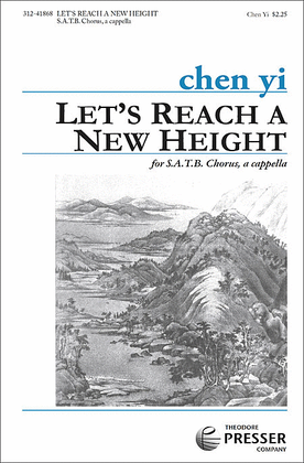Book cover for Let's Reach A New Height