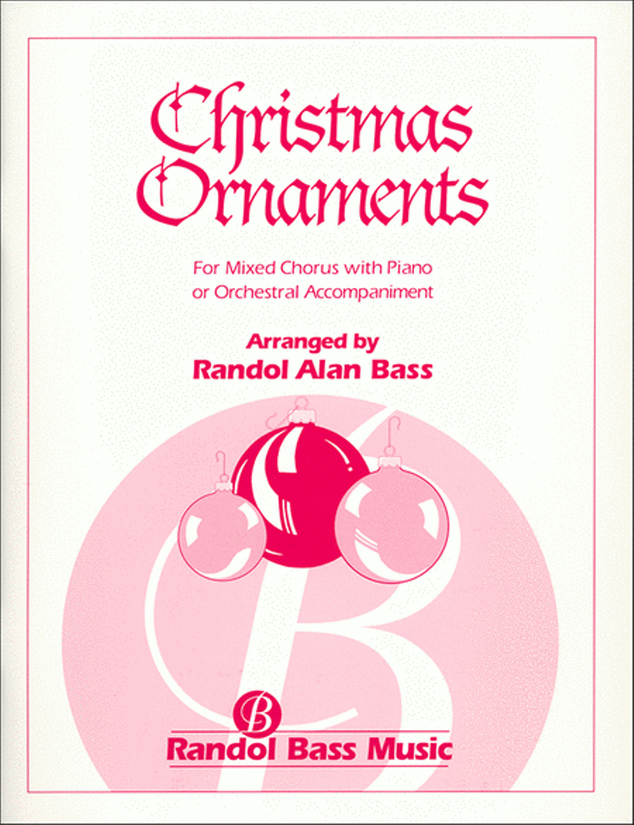Christmas Ornaments 4-Part scores gallery preview page 1