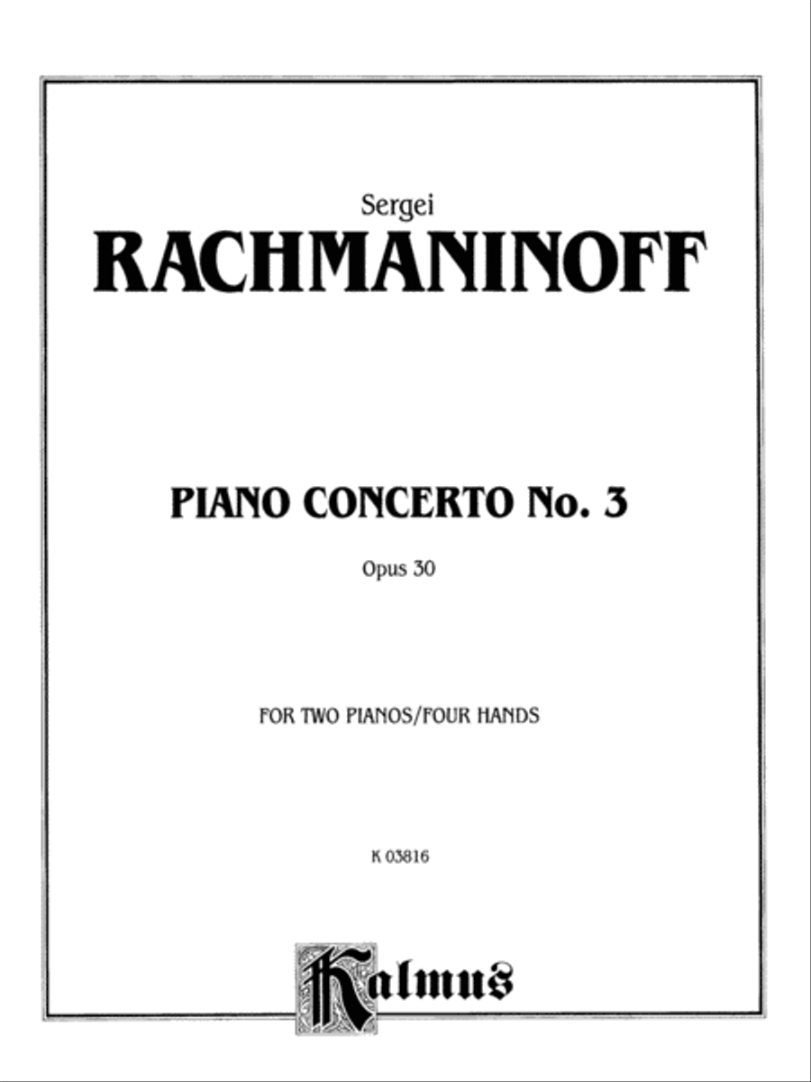Piano Concerto #3 Small Ensemble scores gallery preview page 2
