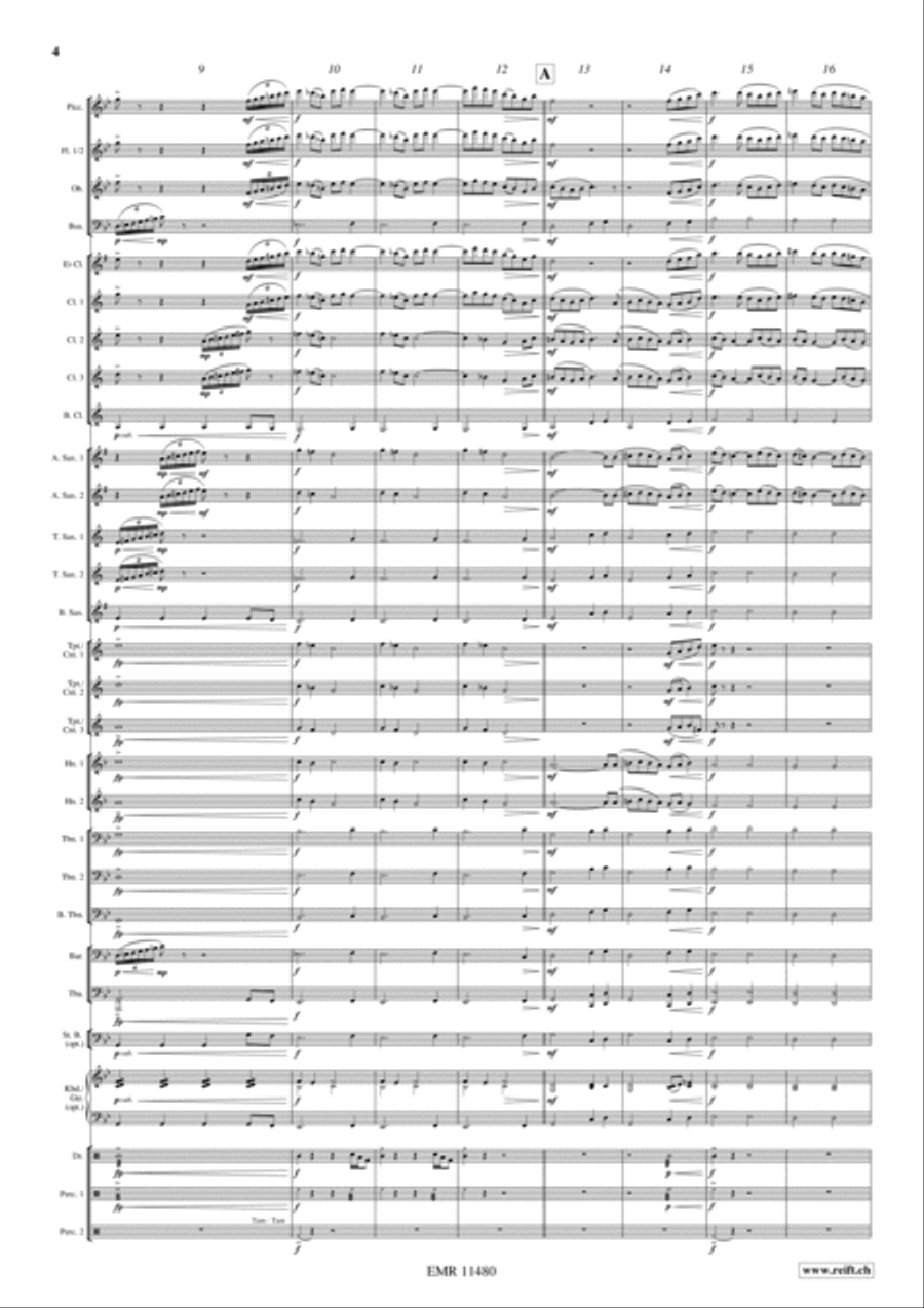 Flight To Tokyo Concert Band scores gallery preview page 5