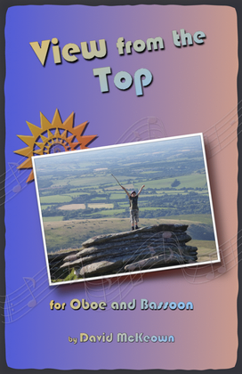 Book cover for View From The Top, for Oboe and Bassoon Duet