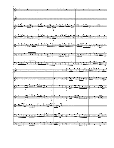Concerto, 2 oboes, string orchestra, Op.9, no.3, F major (Original version - Score and parts)