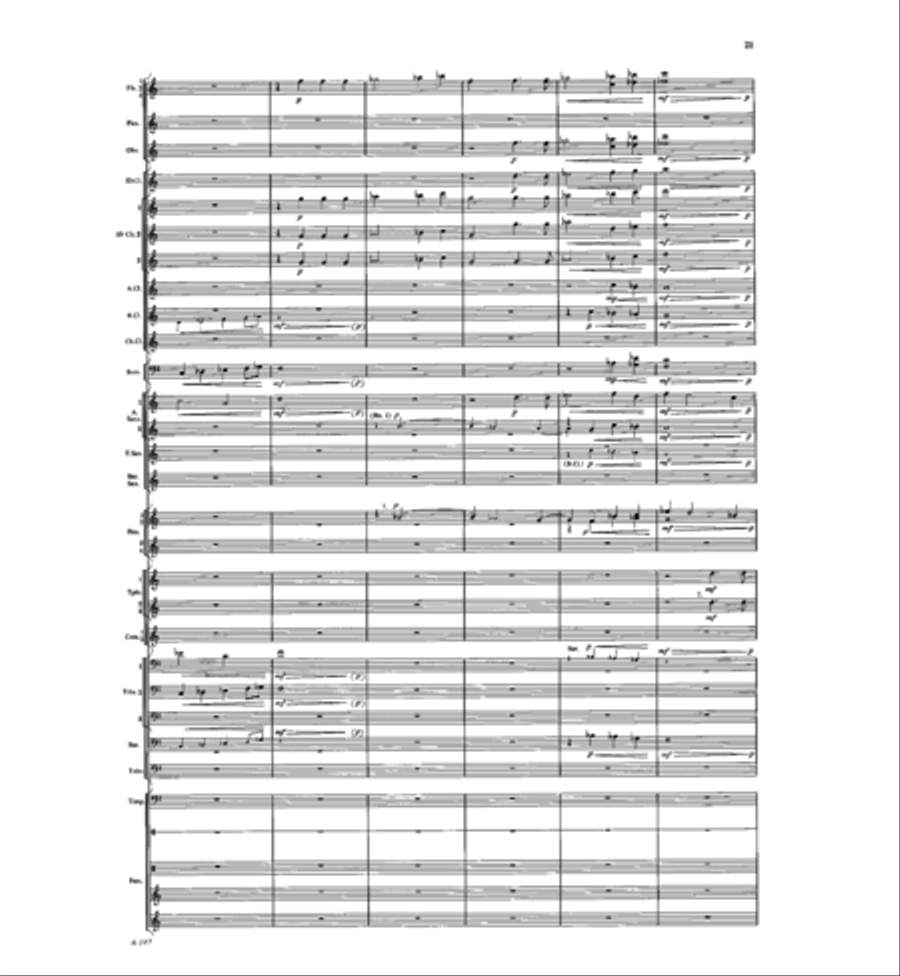 Day of the Shofar Day of the Shofar Concert Band scores gallery preview page 21