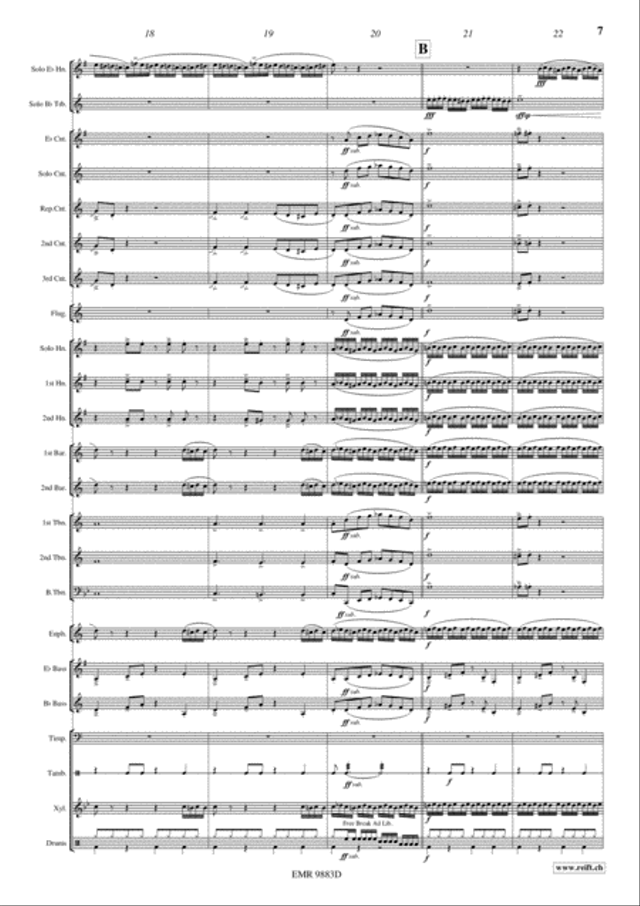 Green Hornet Theme Brass Duet scores gallery preview page 7