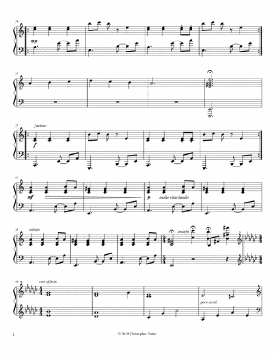 La Leccata La Leccata Piano Solo scores gallery preview page 2