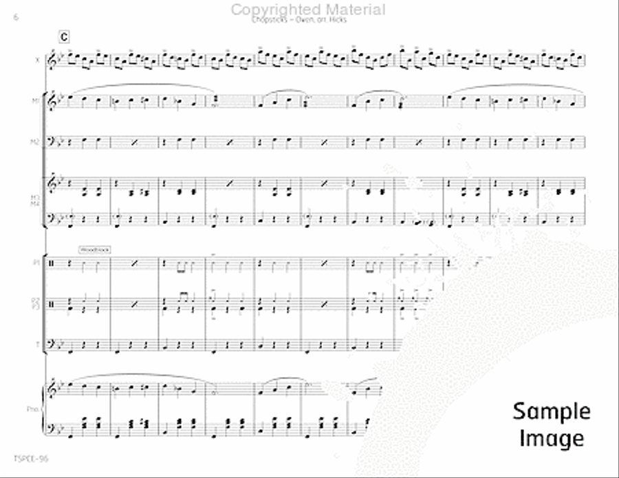Chopsticks Percussion Ensemble scores gallery preview page 11