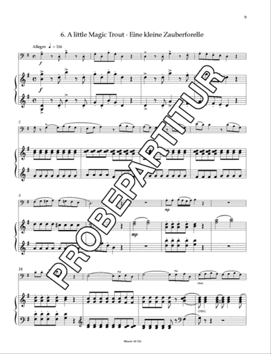 Various Trouts Bassoon scores gallery preview page 10