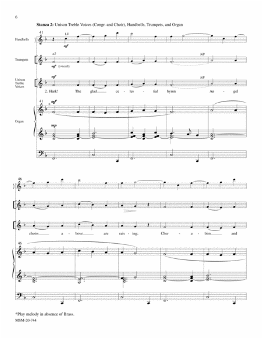 Holy God, We Praise Your Name Choir scores gallery preview page 5