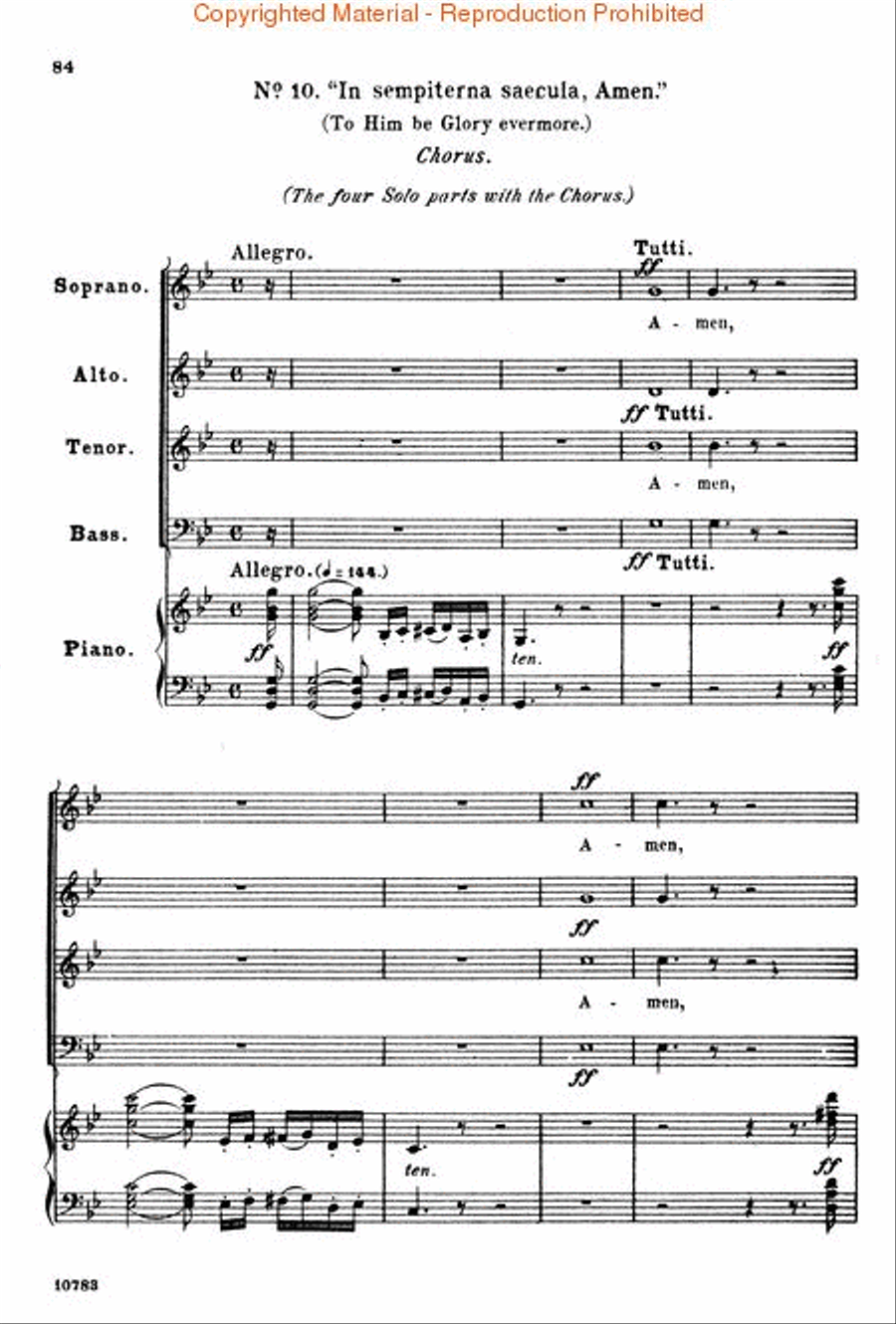 Stabat Mater 4-Part scores gallery preview page 4