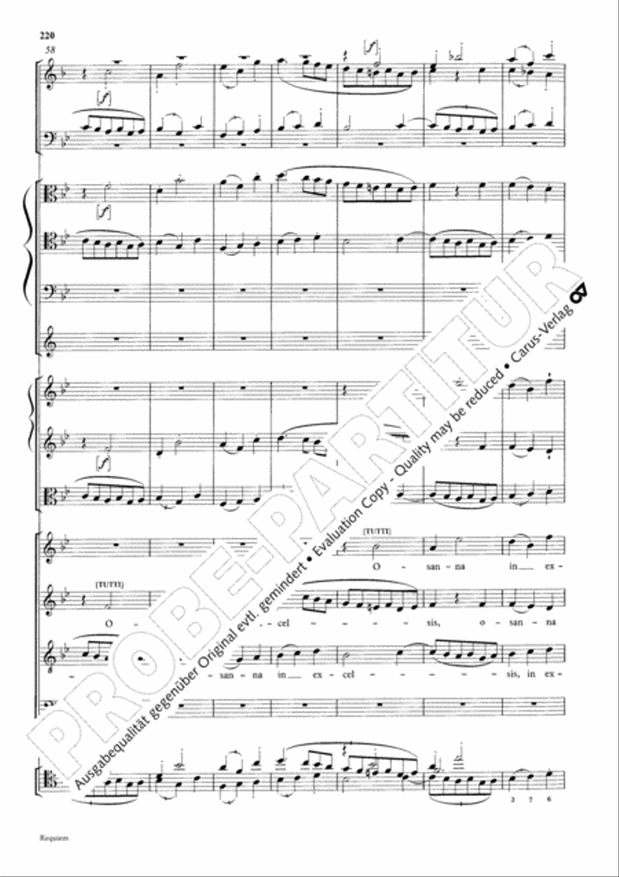 Requiem Requiem 4-Part scores gallery preview page 227
