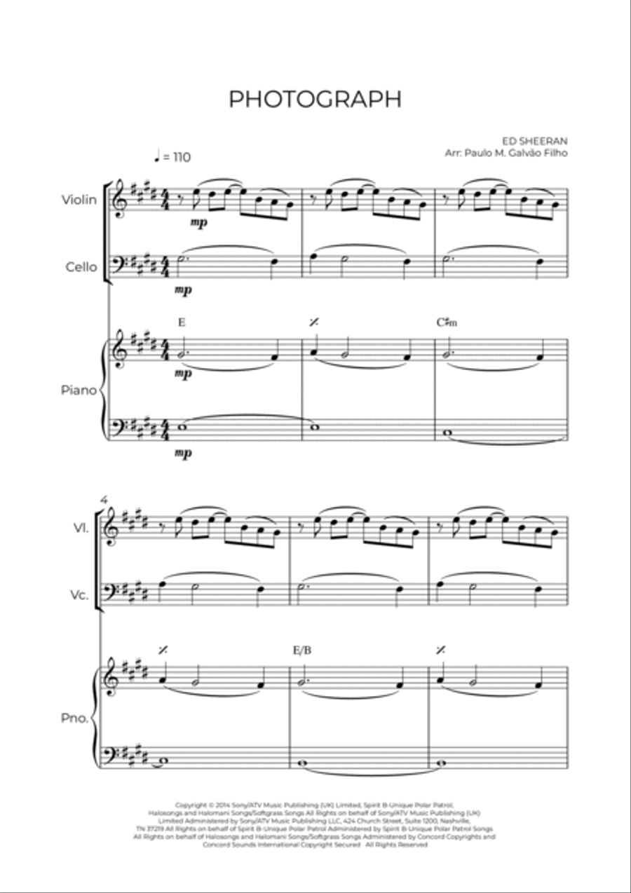 Photograph Piano Trio scores gallery preview page 2
