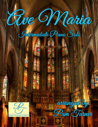 Book cover for Ave Maria (Intermediate Piano Solo)