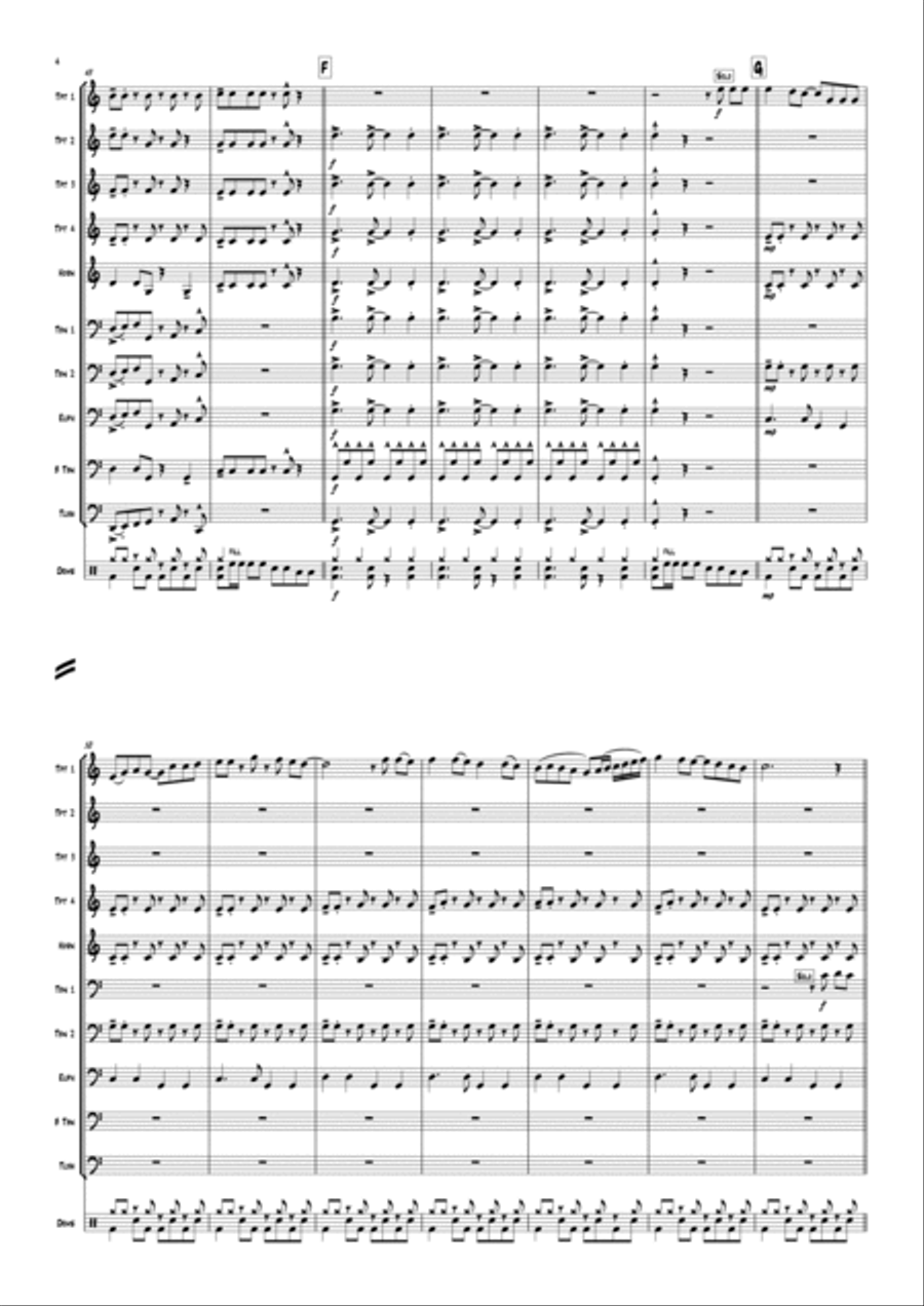 Mambo Mambo Euphonium scores gallery preview page 6