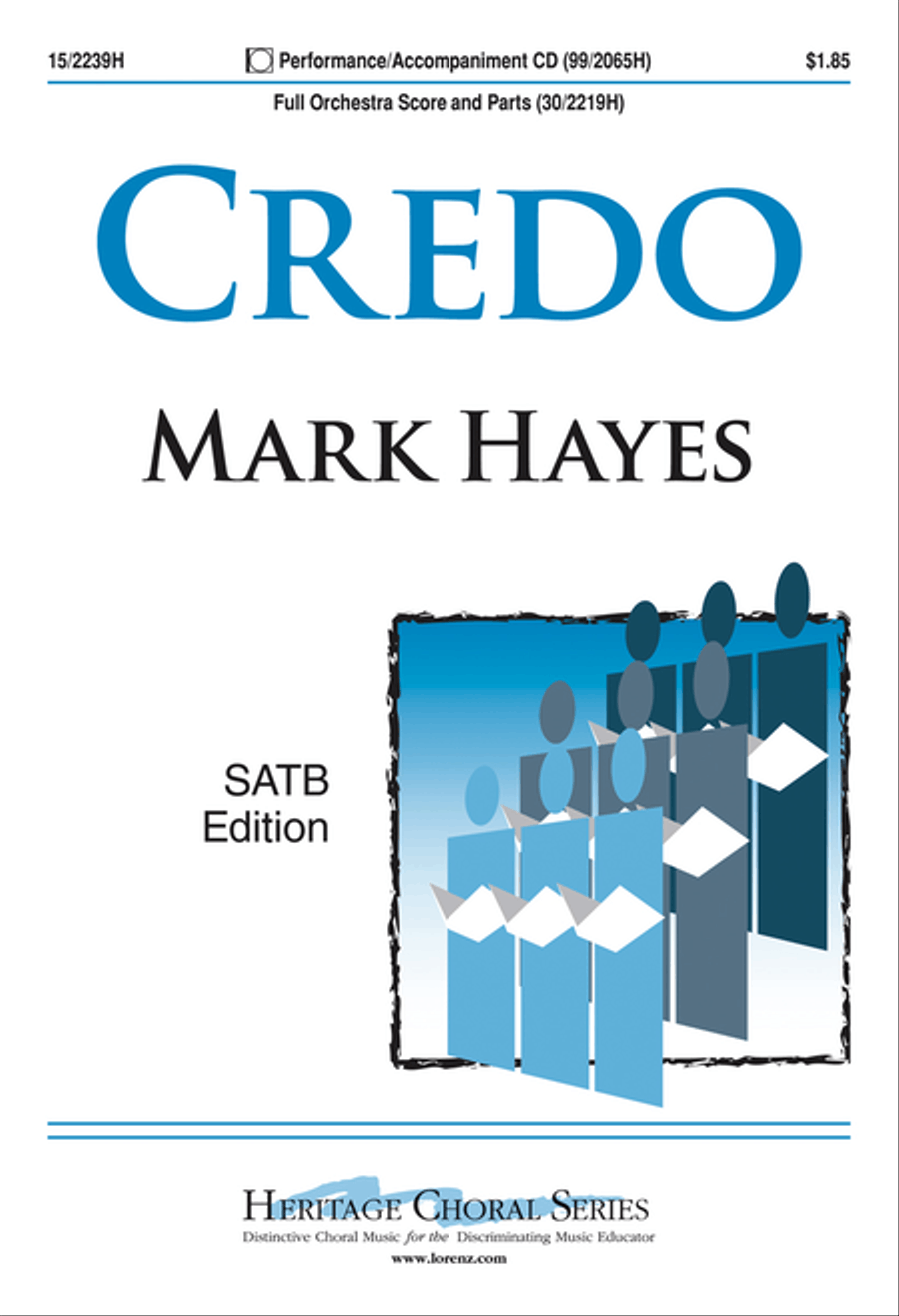 Credo 4-Part scores gallery preview page 1
