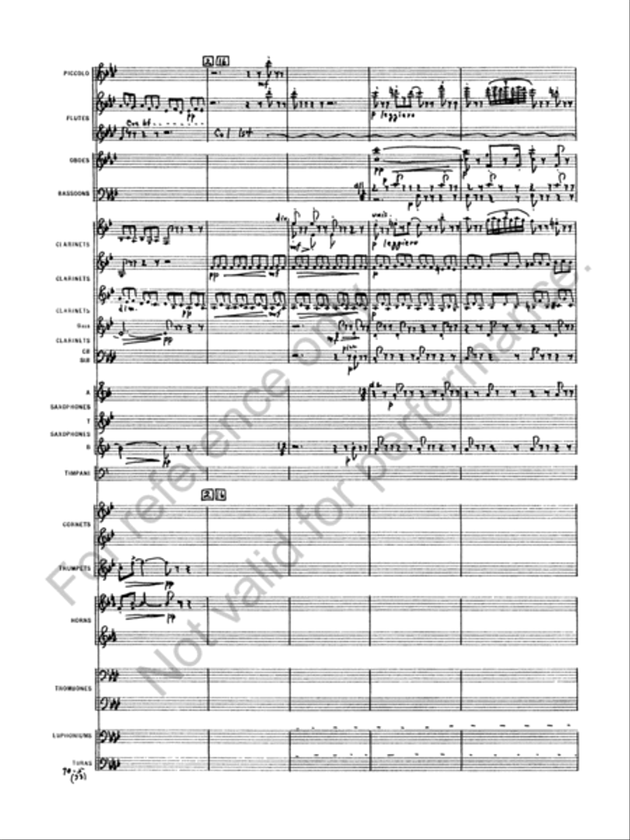 Symphony No. 6 Concert Band scores gallery preview page 7