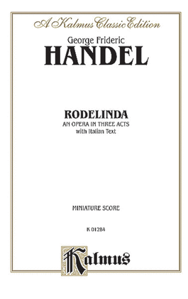 Book cover for Rodelinda (1725)