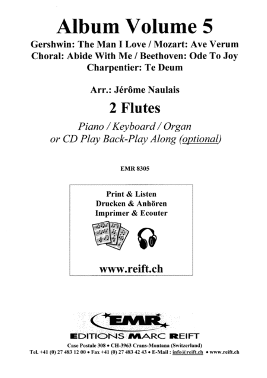 Album Volume 5 Flute Duet scores gallery preview page 2