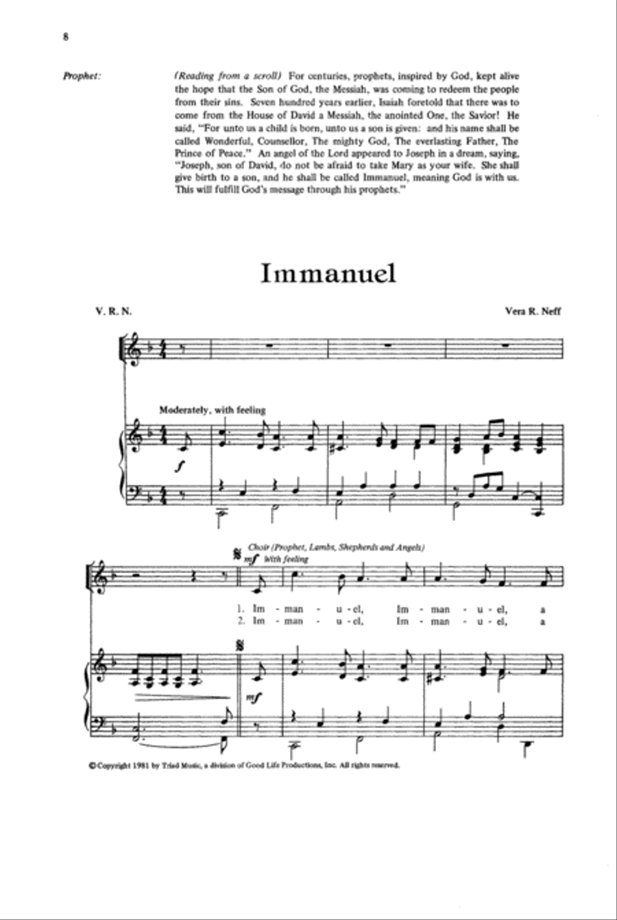 Listen to the Lambs Unison Choir scores gallery preview page 6
