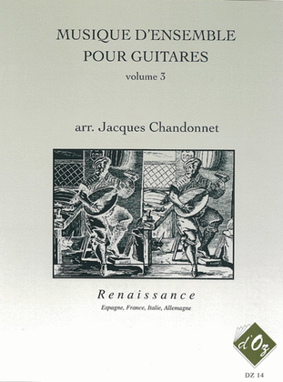 Book cover for Musique d'ensemble pour guitares, vol. 3