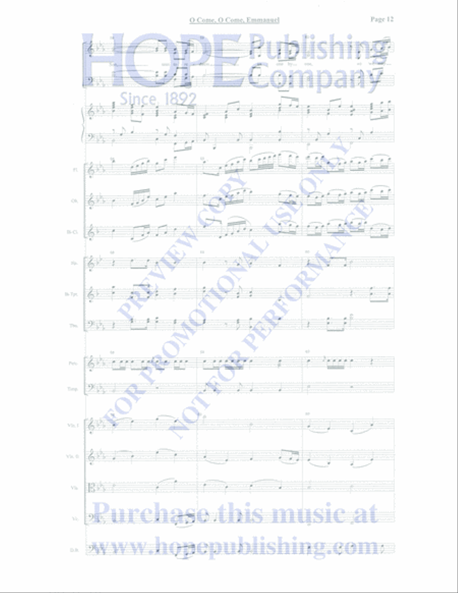 Emmanuel Emmanuel Orchestra scores gallery preview page 14
