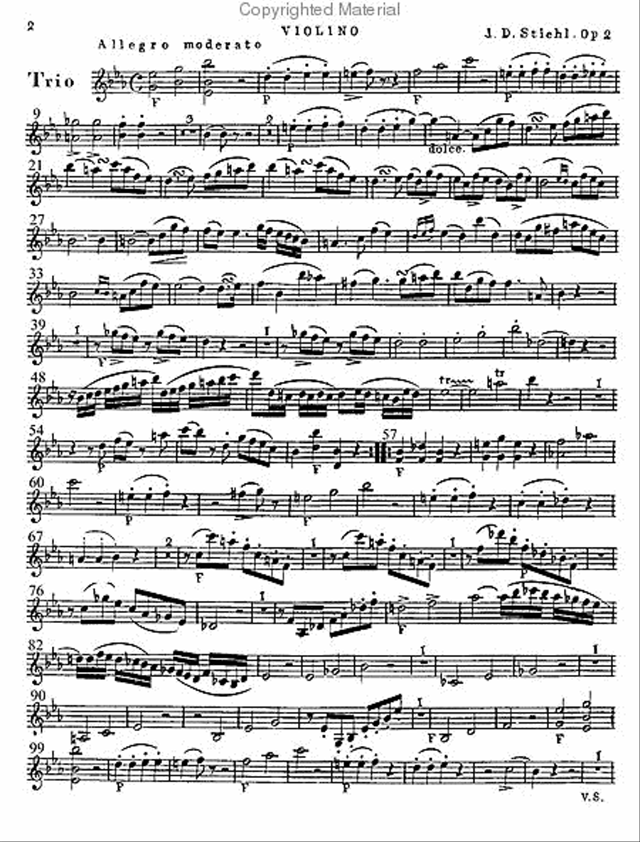 Trio Trio Clarinet scores gallery preview page 4