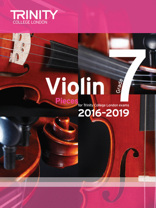 Book cover for Violin Exam Pieces 2016-2019: Grade 7 (score & part)