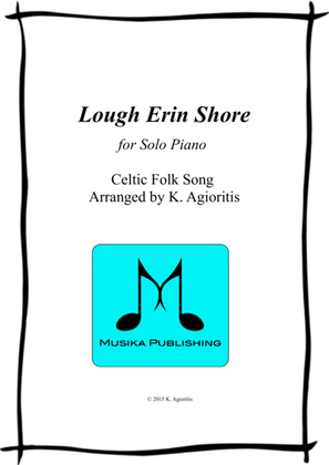 Book cover for Lough Erin Shore - for Solo Piano