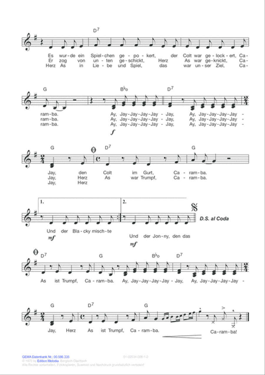 In einer Bar in Mexico In einer Bar in Mexico Voice scores gallery preview page 4
