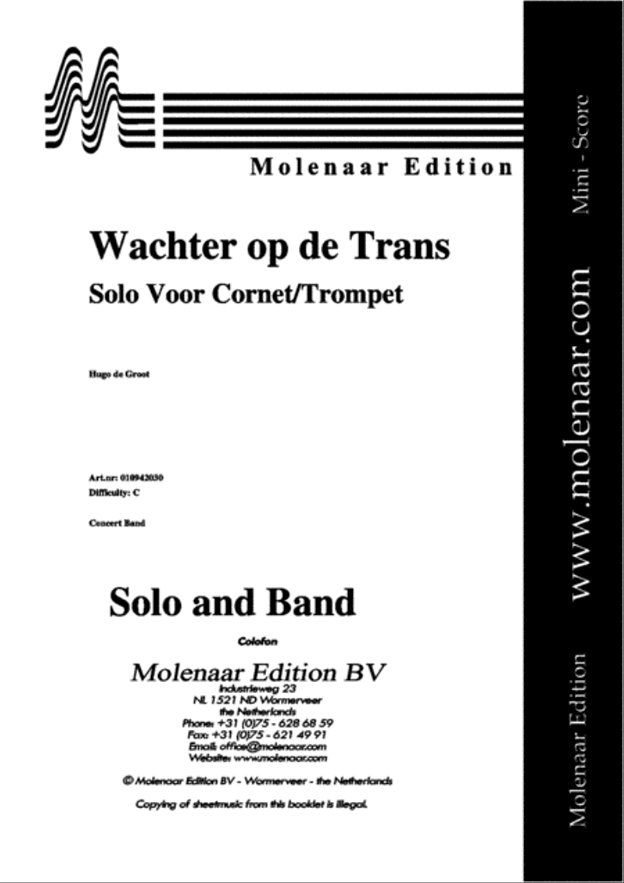 Watchman on the pinnacle Concert Band scores gallery preview page 2