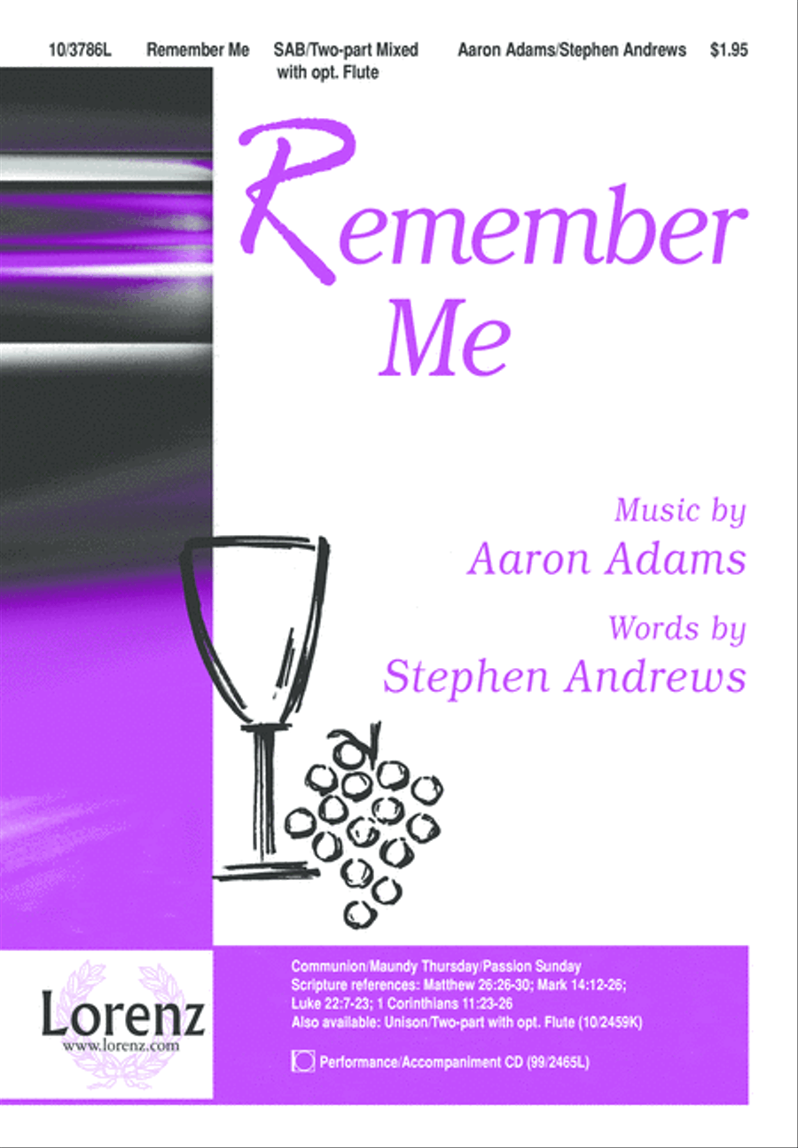Remember Me 3-Part scores gallery preview page 2
