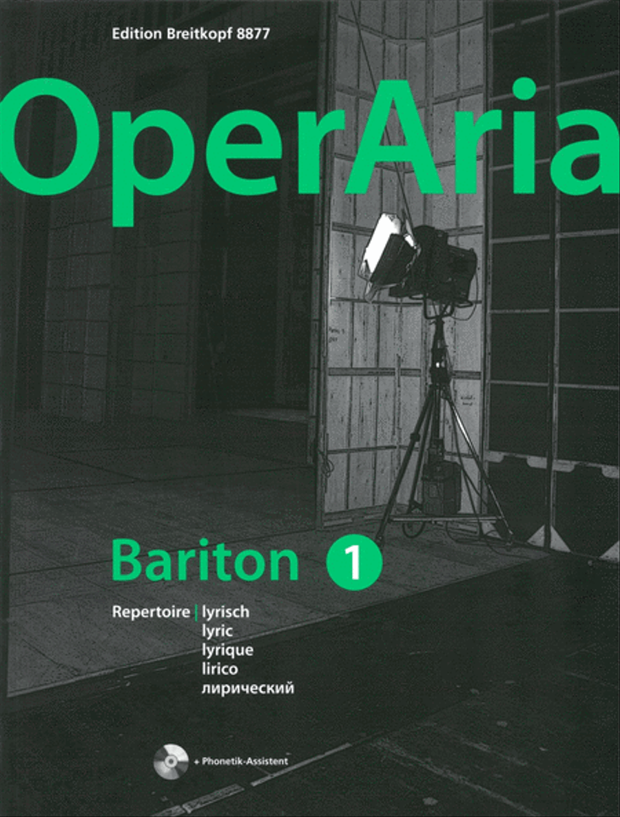 OperAria: Bariton Volume 1: lyrisch Voice Solo scores gallery preview page 1