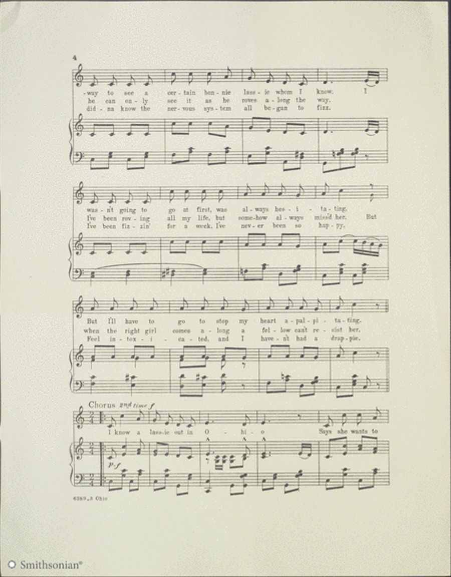 OHIO Piano, Vocal scores gallery preview page 3