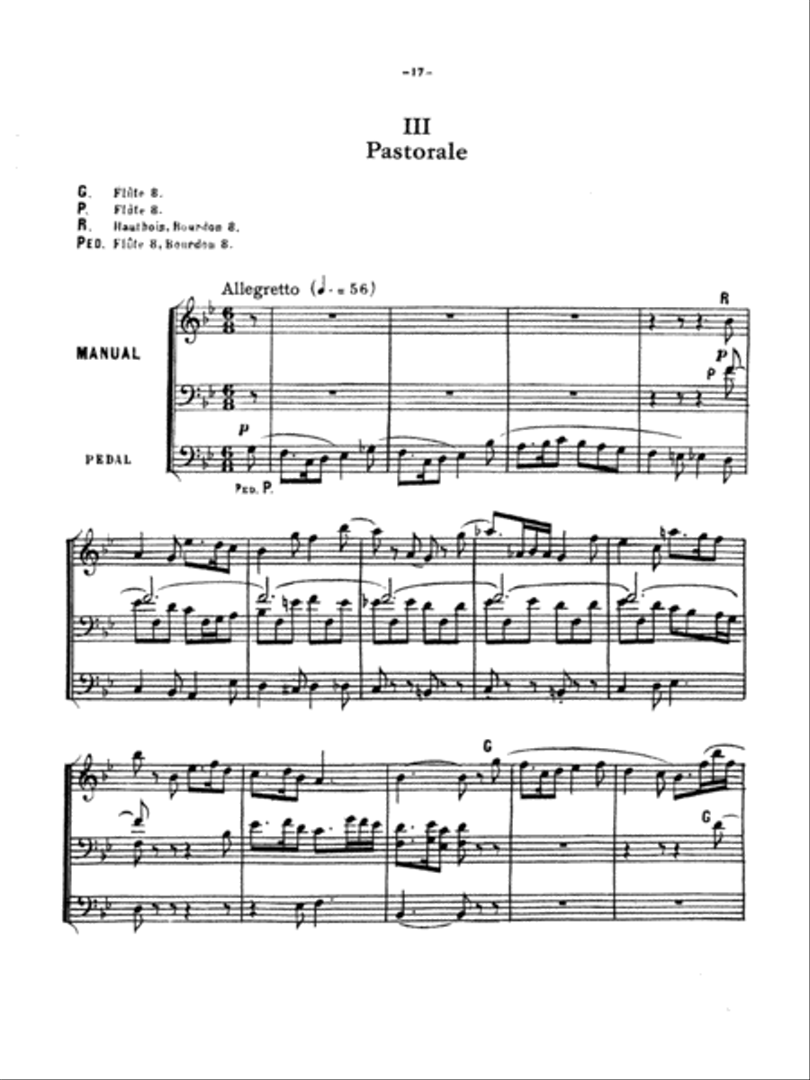 Vierne: Symphony No. 1, Op. 14 Organ scores gallery preview page 1