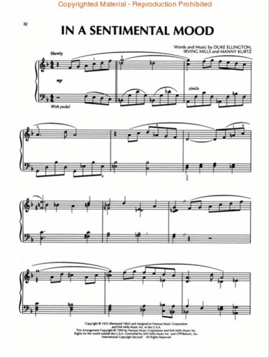 Jazz Favorites Jazz Favorites Piano Solo scores gallery preview page 3