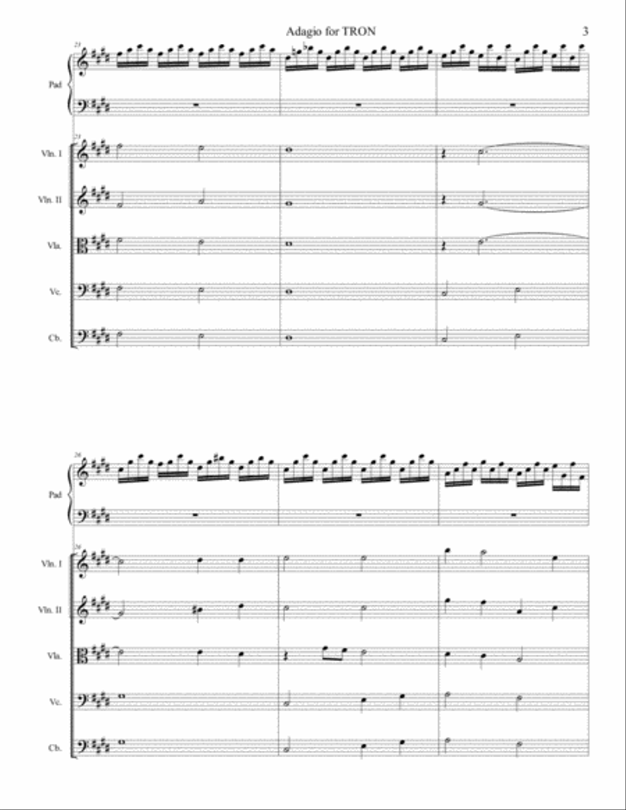 The Game Of Love String Orchestra scores gallery preview page 4