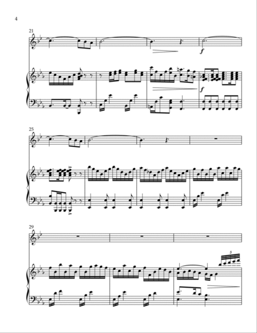 Great Is The Lord Horn scores gallery preview page 4
