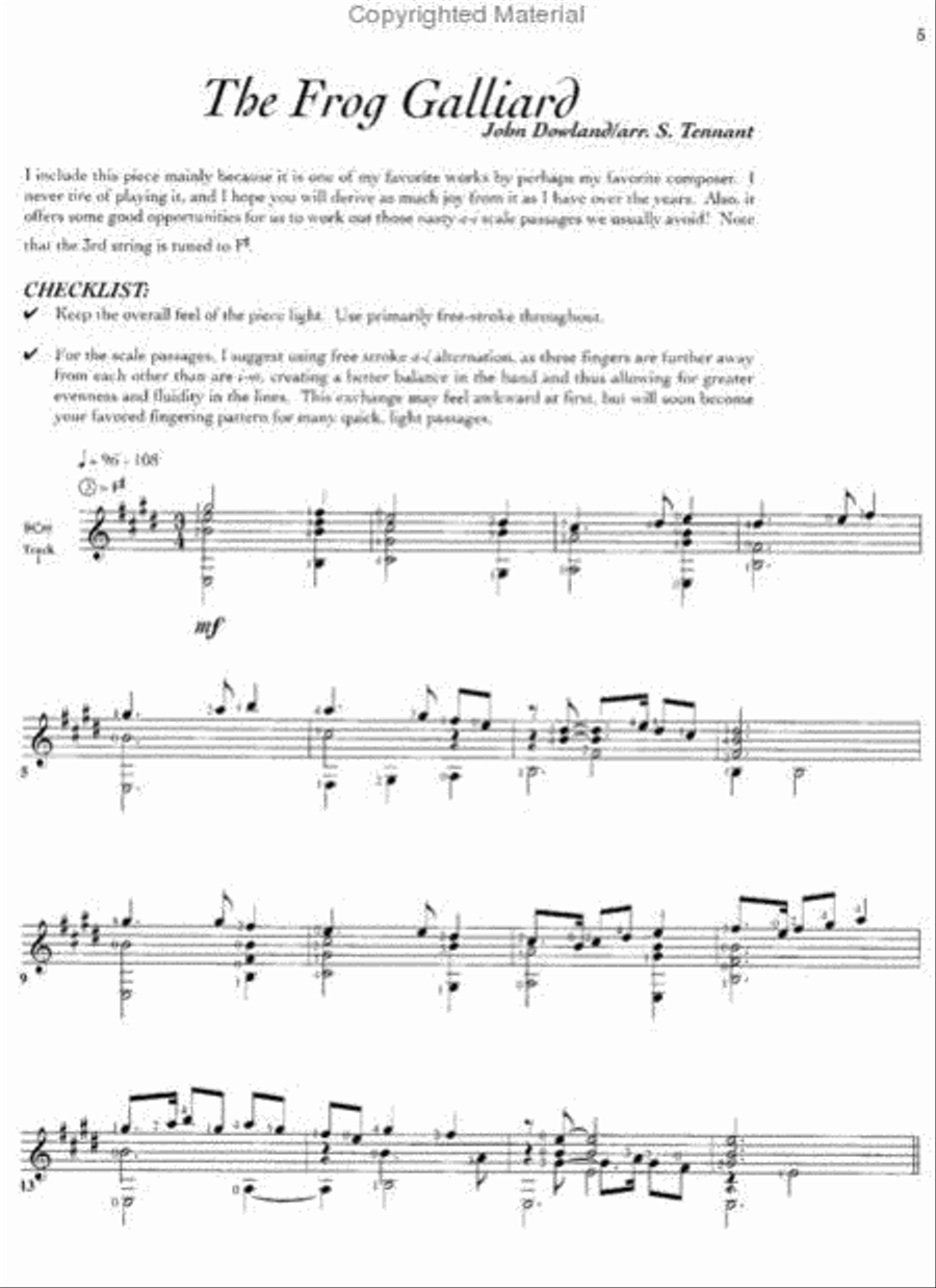 Pumping Nylon -- Intermediate to Advanced Repertoire Acoustic Guitar scores gallery preview page 5